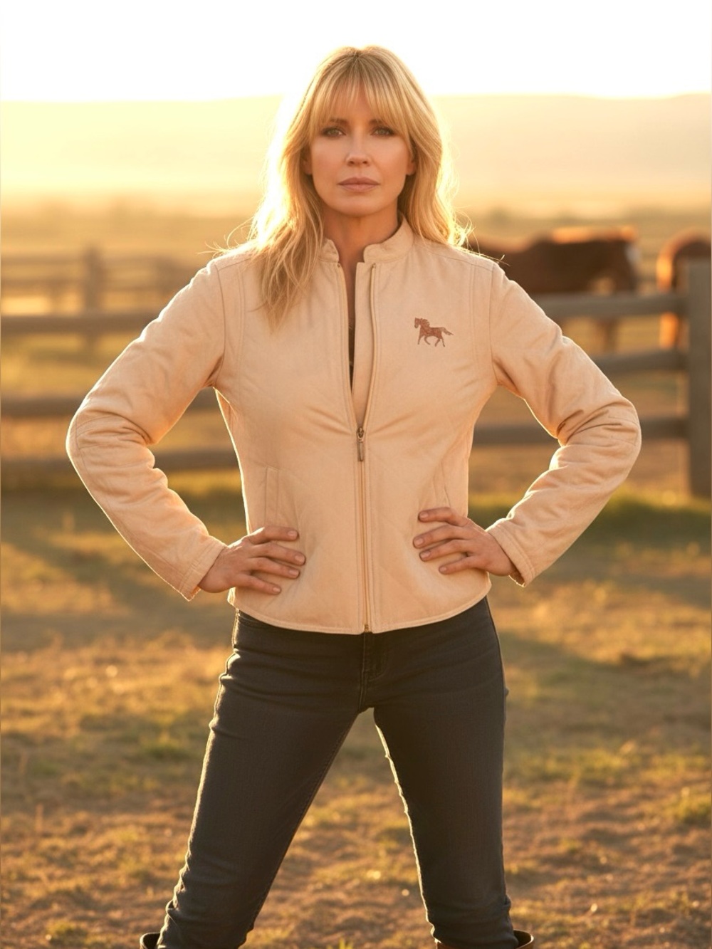 Weatherproof Garment Company Western Quilted Jacket with Removable Sleeves